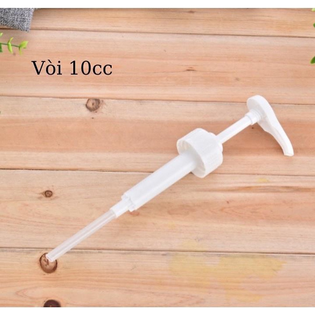 Bình bơm siro nhựa mica dung tích 1600ml kèm vòi pump 1 lần 10ml - Dụng Cụ Pha Chế Đà Nẵng