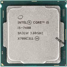 CPU intel I5 - 7500+7400 Tray không box+tản