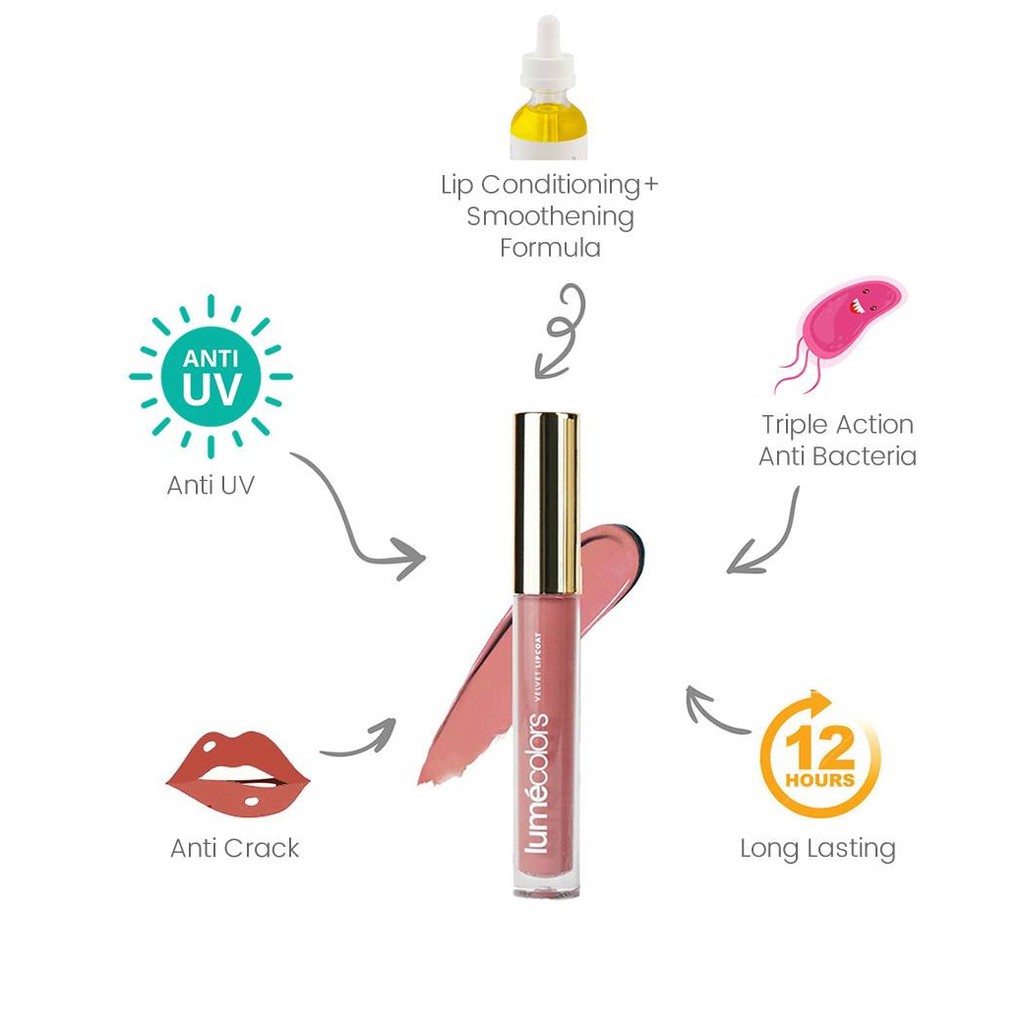 (hàng Mới Về) Set 3 Son Môi Lume Màu Nude Cao Cấp | BigBuy360 - bigbuy360.vn