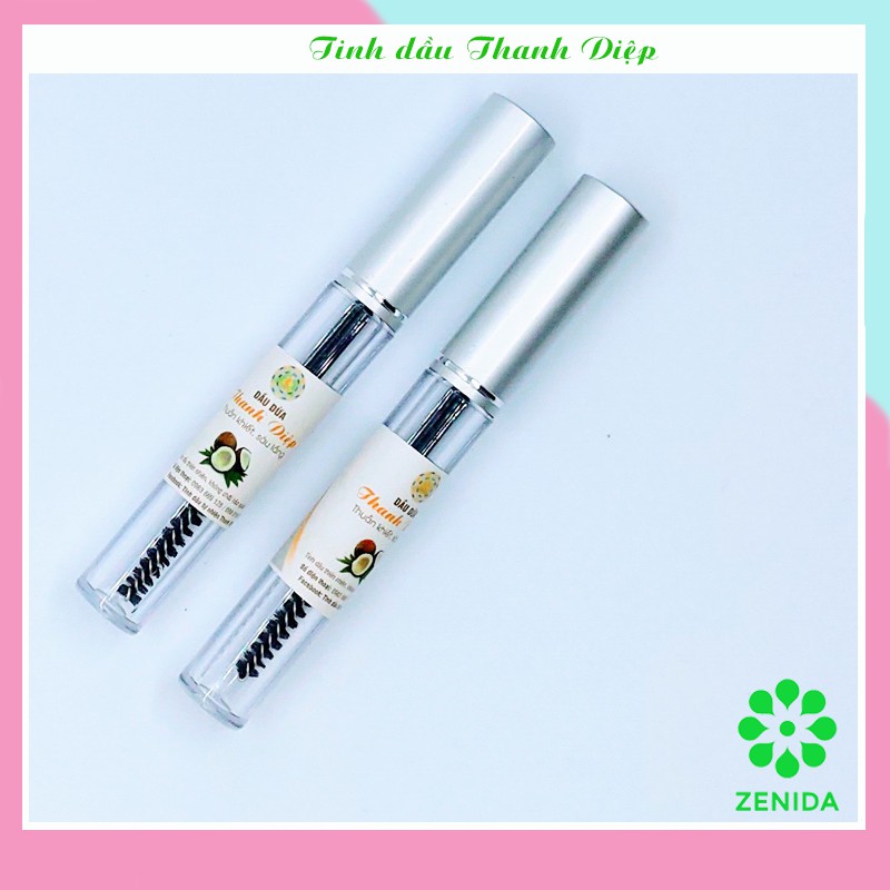 Combo 100 chai mascara nắp bạc 8ml ( Lọ chuốt mi rỗng) đựng dầu dừa - chai chuốt mi dầu dừa