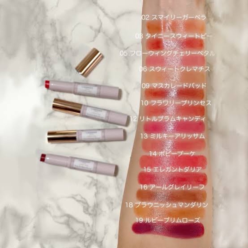 (ĐỦ MÀU - NEW) SON DƯỠNG CHỐNG NẮNG CANMAKE STAY-ON BALM ROUGE