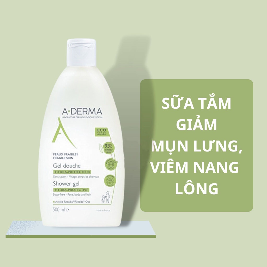 Sữa Tắm Aderma Giảm Mụn Lưng 500ml