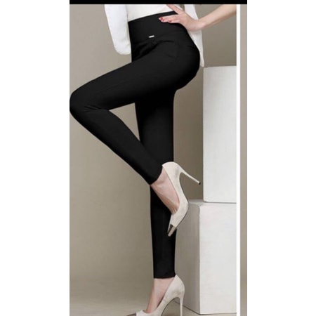 QUẦN THUN ÔM LƯNG CAO HÀNG QUẢNG CHÂU CO GIÃN  NHIỀU (Size 40-65kg