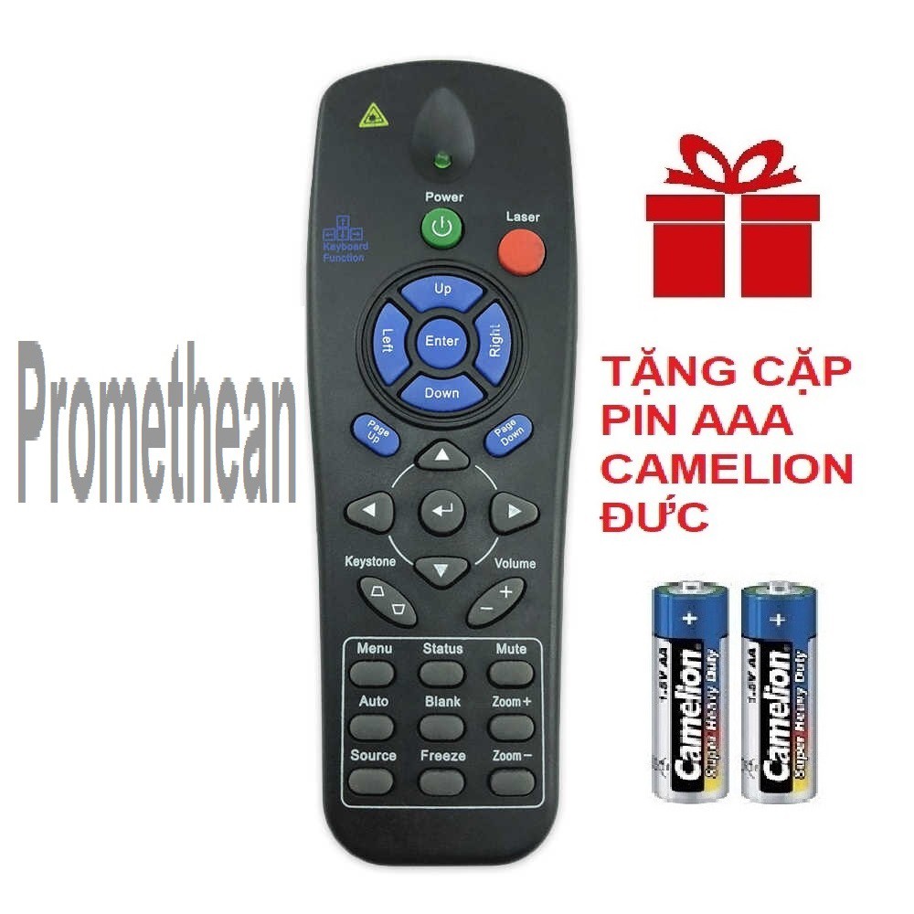 Remote máy chiếu PROMETHEAN mẫu 1 - Điều khiển máy chiếu PROMETHEAN mẫu 1 - PROJECTOR (Hàng hãng - tặng pin)