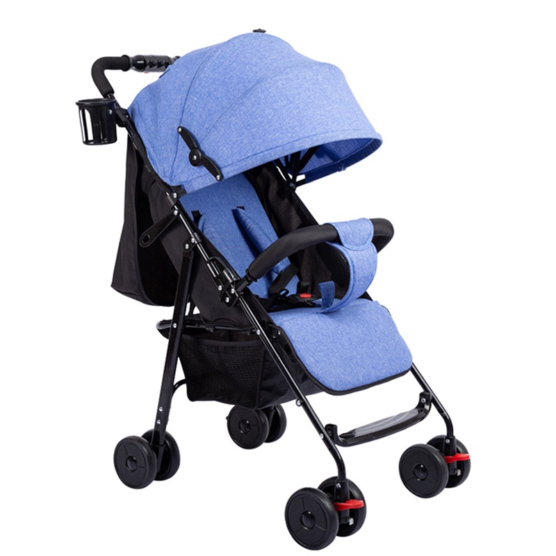 Xe đẩy em bé 2 tư thế ngồi và nằm gọn nhẹ HINATA - chống gù lưng, giảm sóc XD15