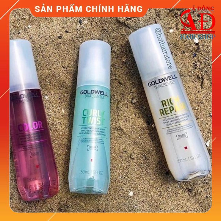 XỊT DƯỠNG GOLDWELL DUALSENSES COLOR BRILLIANCE SERUM SPRAY GIỮ MÀU TÓC NHUỘM - ĐỨC 150ML