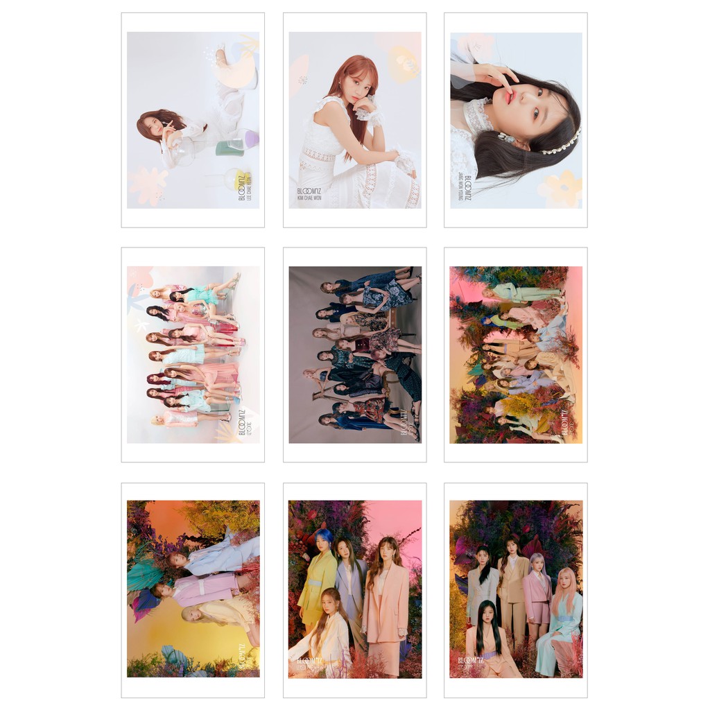Lomo Card IZ*ONE ( IZONE) - BLOOM*IZ ( 54 ảnh)