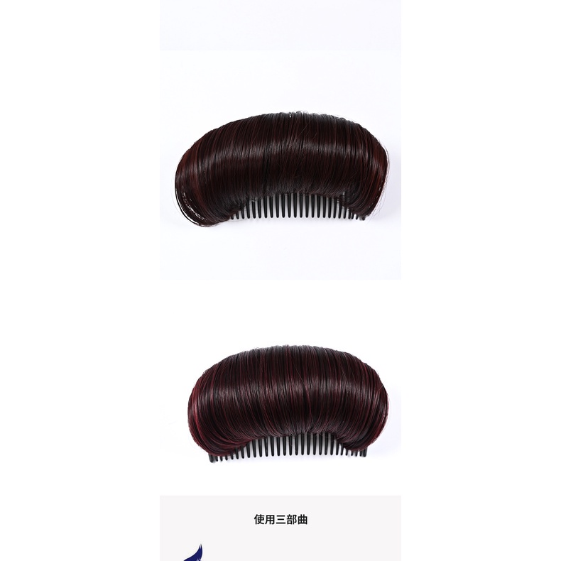 Lược đệm lót tóc giả bằng sợi tự nhiên vô hình độ phồng cao cho nữ