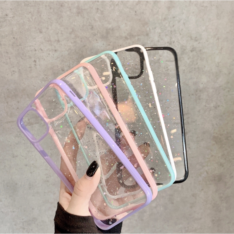 Ốp Điện Thoại Cứng Trong Suốt Chống Sốc Cho iPhone 14 13 12 11 Pro Max Mini XS Max XR X 8 7 Plus + SE 2020