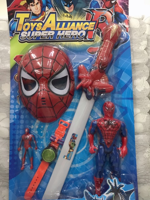 Bộ mặt nạ người nhện spiderman