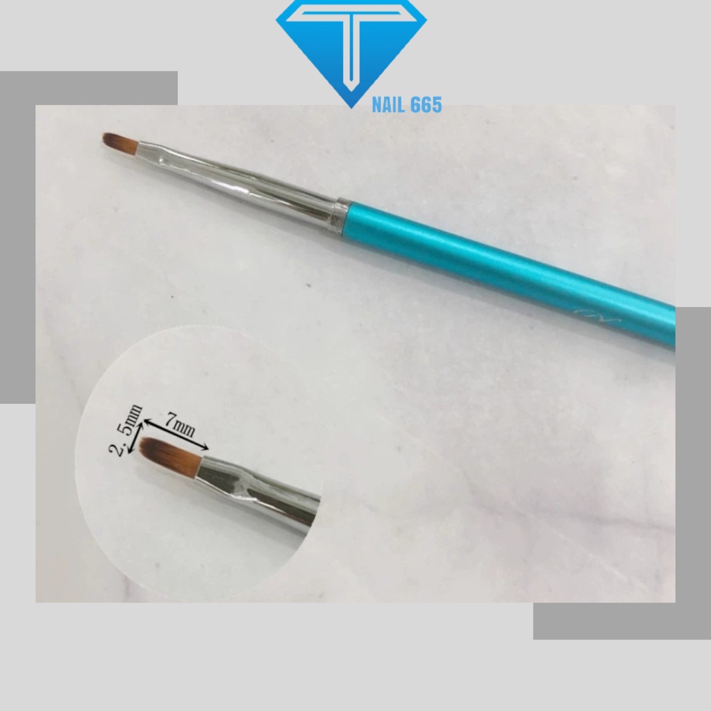 Cọ vẽ nail trang trí móng nghệ thuật , Bộ Cọ 3 Cây vẽ Hoa Cúc, Đắp Gel, kẻ Nét DINGXI