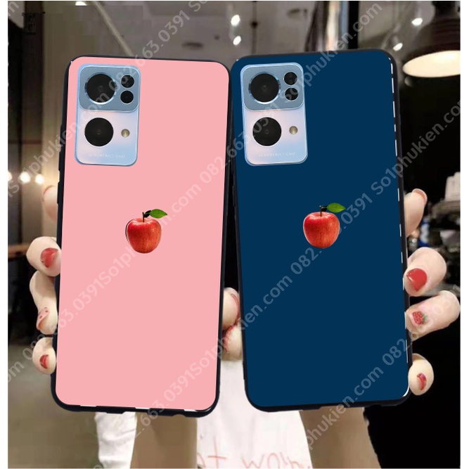 Ốp lưng Oppo Reno 7 4G 5G / 7z (7 z) / 7 pro pro giả iphone ép kính nano chống bể