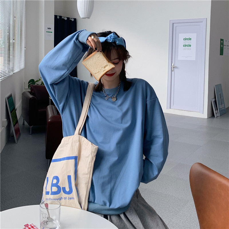 Women Korean Long Sleeve Solid Sweater | BigBuy360 - bigbuy360.vn