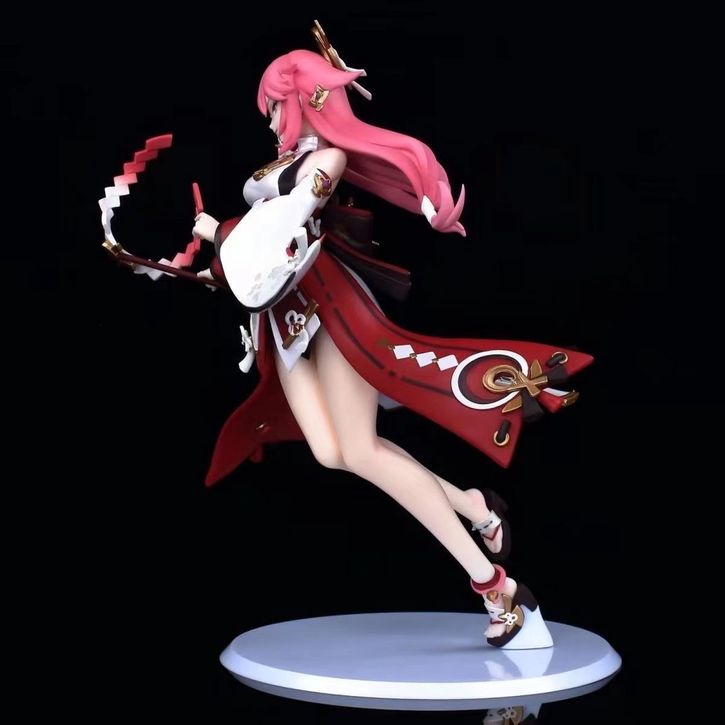 Mô Hình Nhân Vật Anime Yuanshen Yae Kamiko Inagi Naruto Taisho Miko