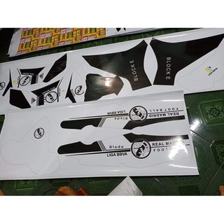 tem trùm blade 110 đen trắng