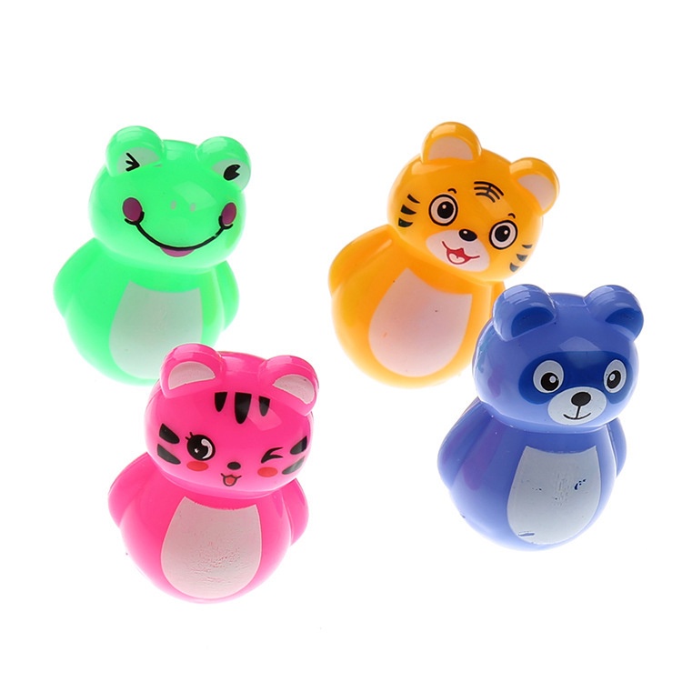 Lật đật mini hình Gấu ngộ nghĩnh, vui nhộn, siêu cute