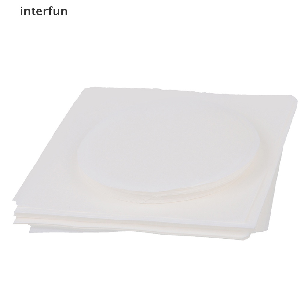 Set 500 Giấy Lót Bánh Hấp Hình Tròn / Vuông Chống Dính Tiện Dụng