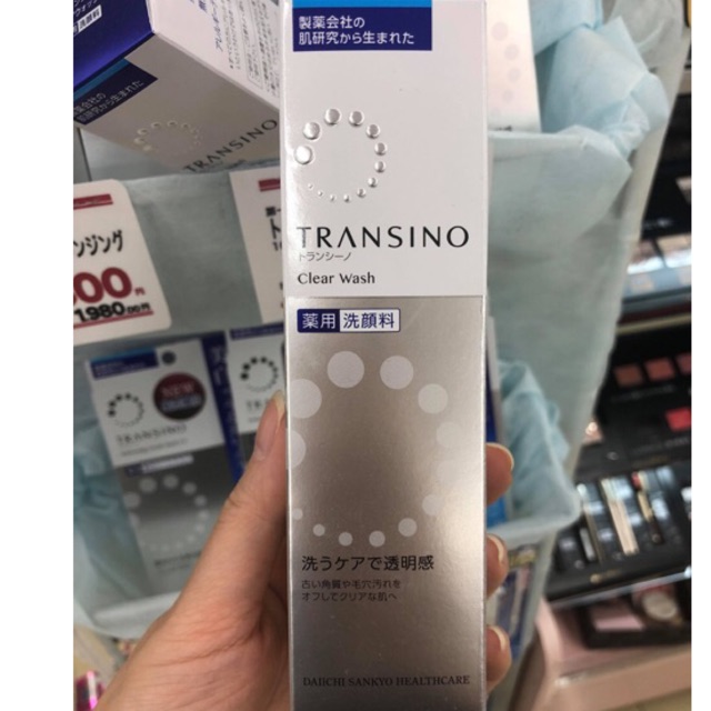 Sữa rửa mặt Transino Clear Wash 100g...