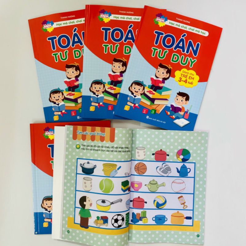 Toán Tư Duy Cho Trẻ Từ 3-4 Tuổi