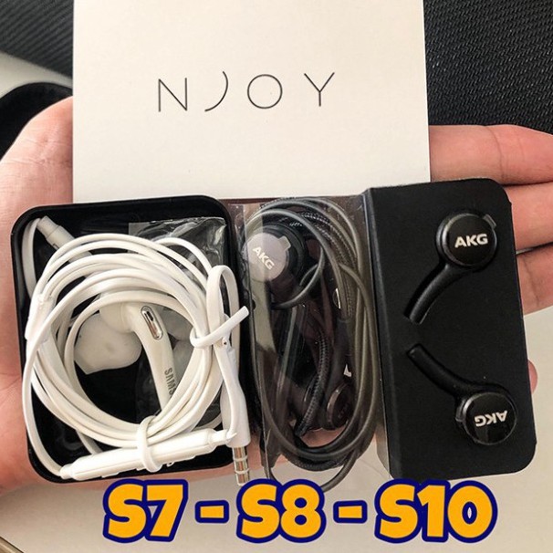 [FULL BOX] TAI NGHE AKG S7 S8 S10 MADE IN VIETNAM (KÈM BỘ NÚM) / TAI NGHE SAMSUNG