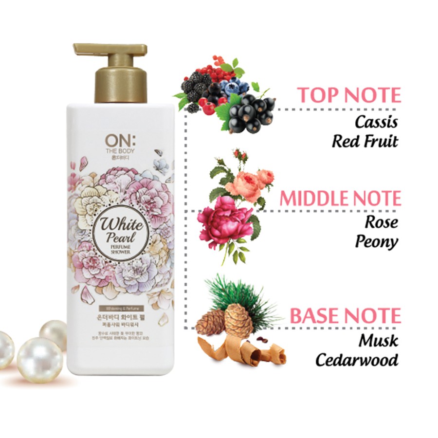 Sữa Tắm Dưỡng Ẩm Hương Nước Hoa On:The Body Perfume Shower Body Wash 500G GomiMall