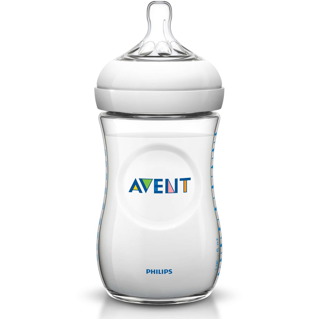 Bình sữa Avent Natural 125 260 330ml [Được chọn núm 0 -> Y][Cam kết chính hãng]