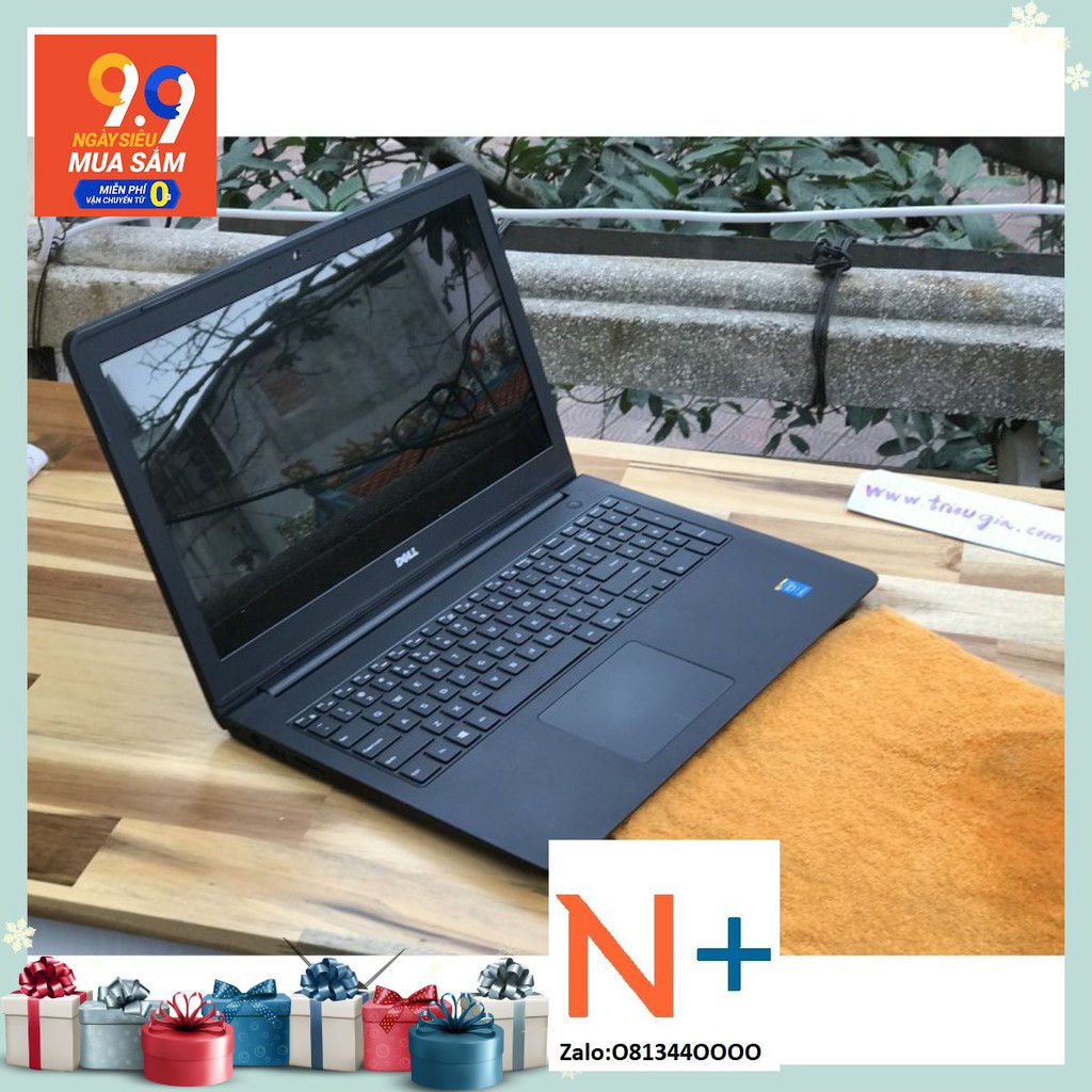 Laptop DELL INSPIRON 5543 : Core i5-5200U,4Gb ,500Gb ,R5M240,14.0HD đẹp likenew