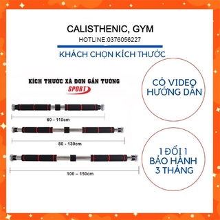 Freeship xà đơn 60-100cm,80-130cm,100-150cm cao cấp