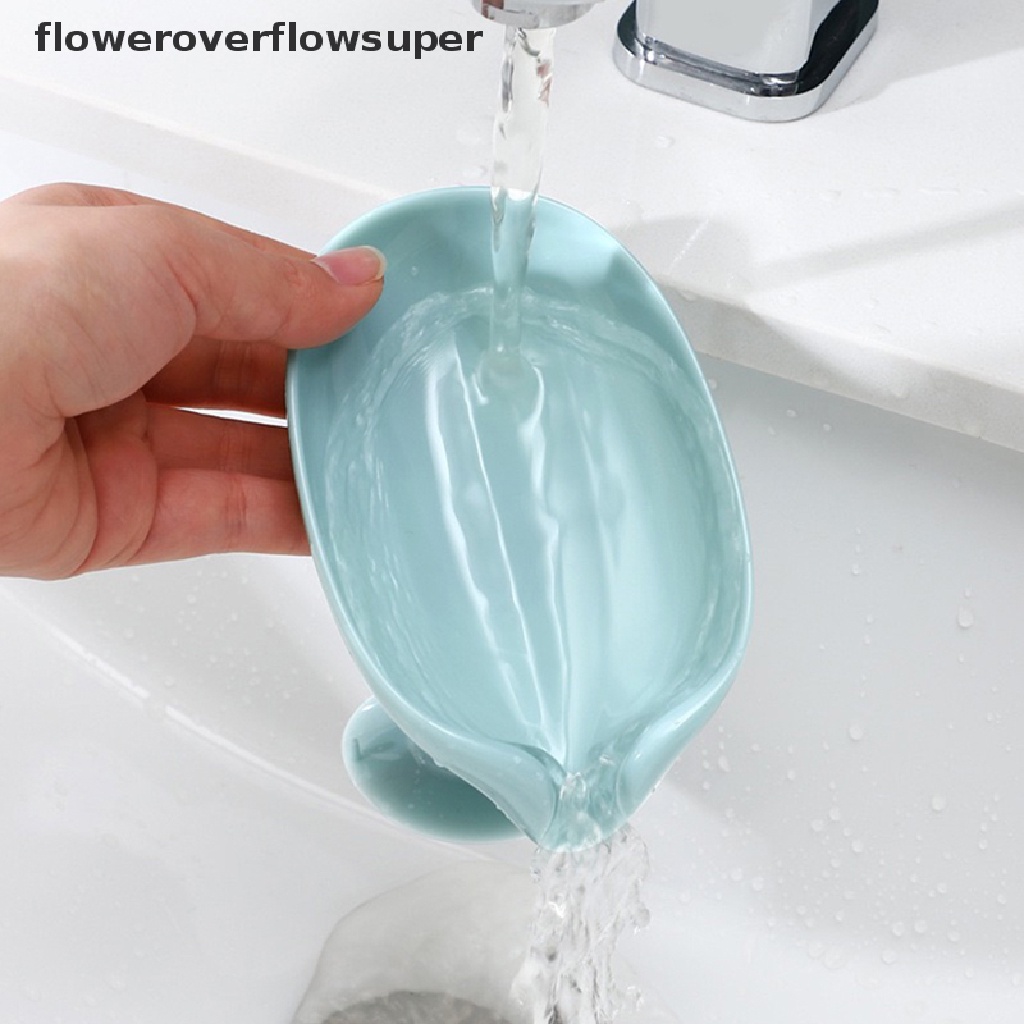 Giá Đỡ Xà Phòng Hình Chiếc Lá Độc Đáo Tiện Dụng Cho Nhà Tắm