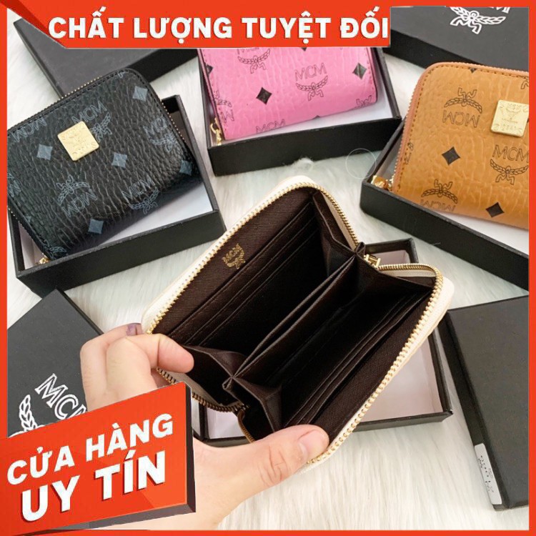 HÀNG CAO CẤP -  ví mcm dài và mini nhỏ gọn hàng fullbox  - Hàng Cao Cấp