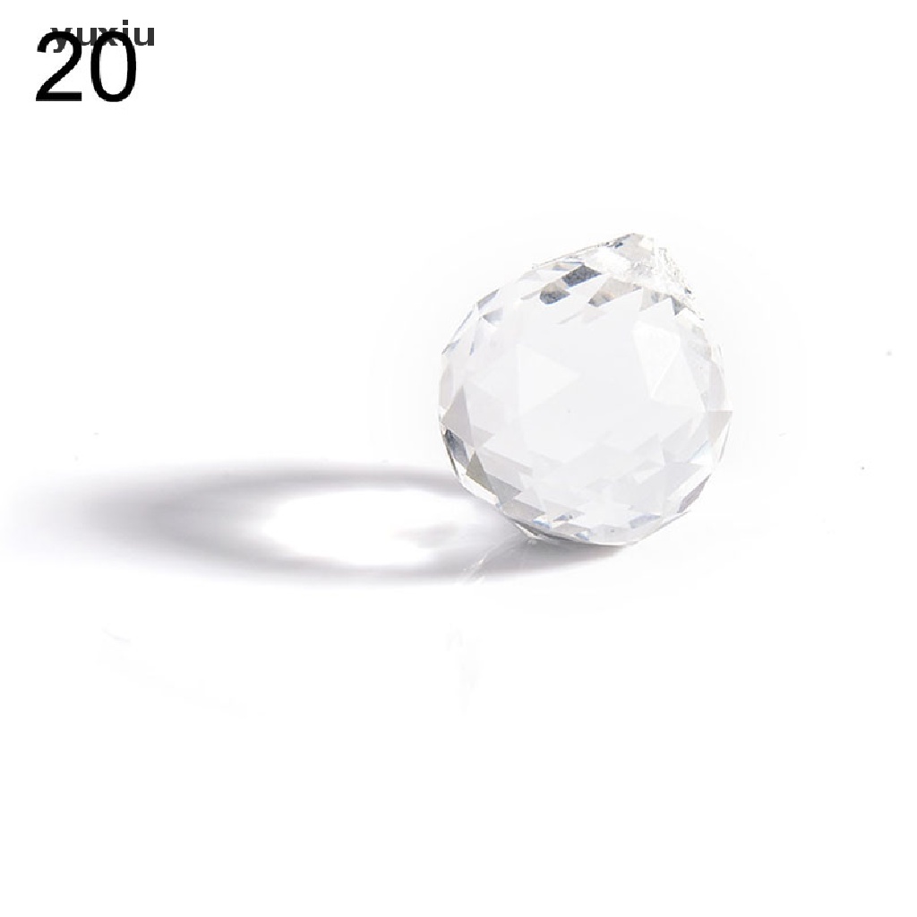 Quả Cầu Pha Lê Thủy Tinh Treo Trang Trí Nhà Cửa 20 / 30 / 40mm
