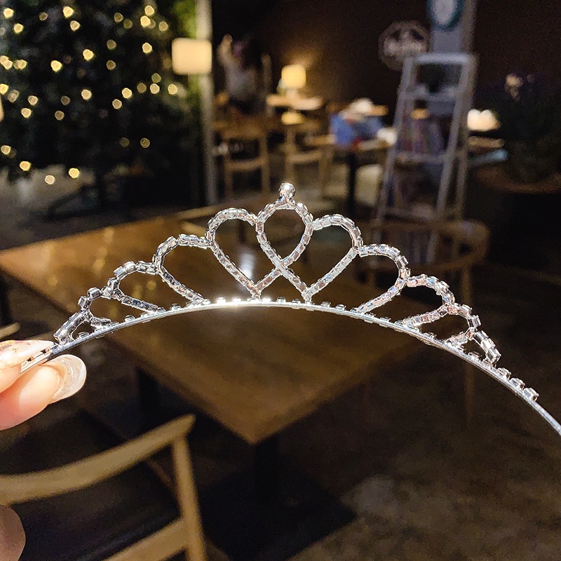 Vương Miện Công Chúa Cài Tóc Xinh Xắn Cho Bé Gái