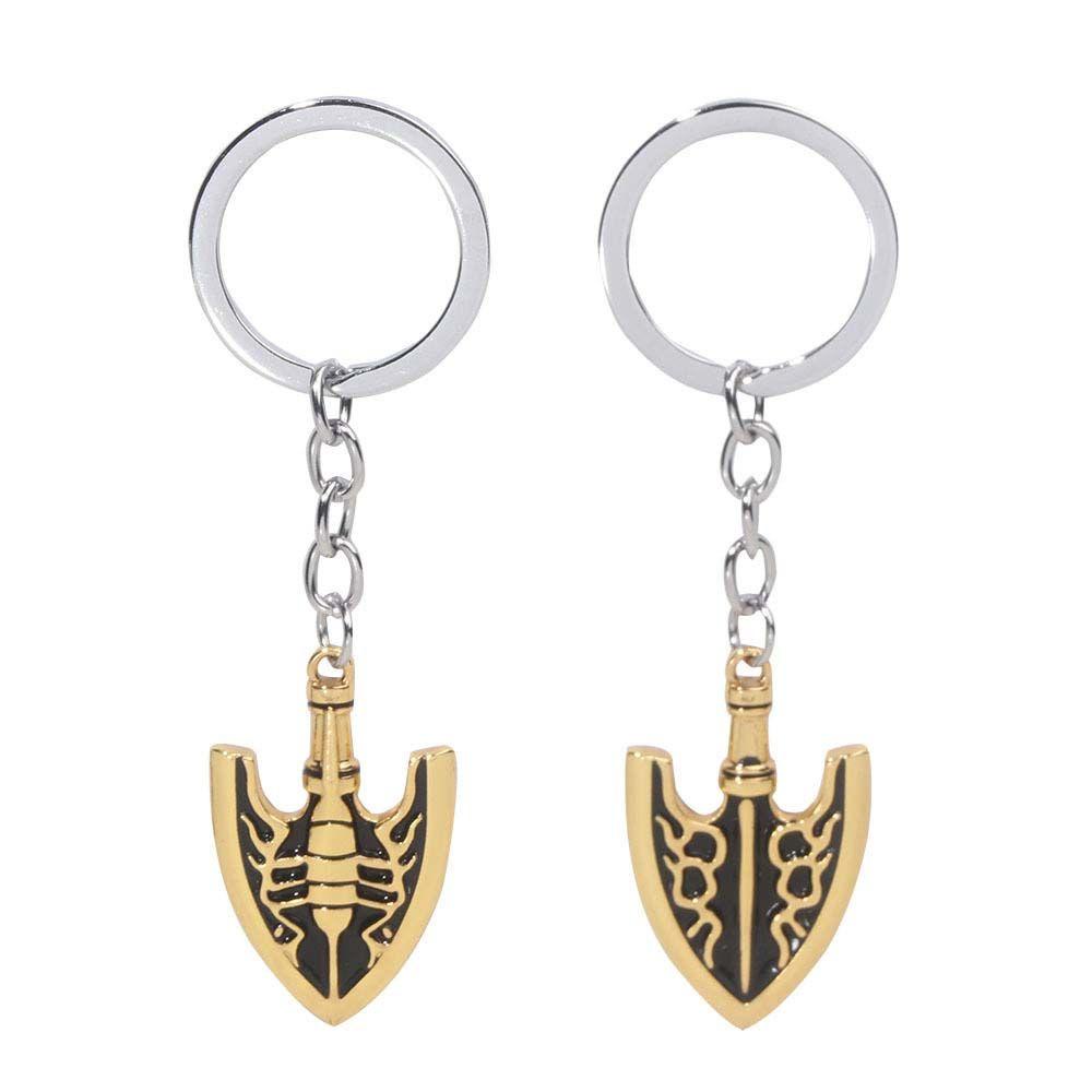 IVORY JOJO Bizarre Adventure Necklace Punk Simple Women Fans Gifts Stand-in Awakening Alloy Cosplay Key Chain
