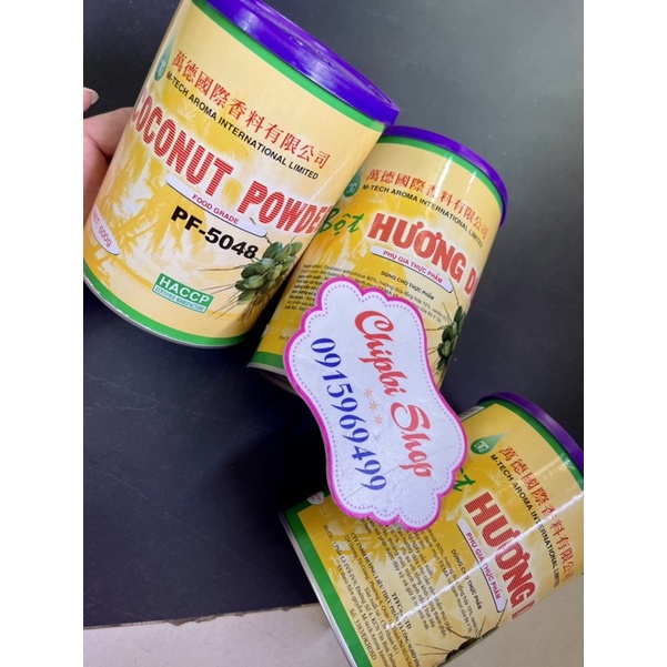 bột hương dừa (hộp 500gr)