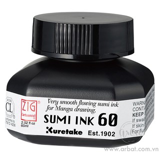 [ARBAT] Mực vẽ manga Kuretake Zig Cartoonist