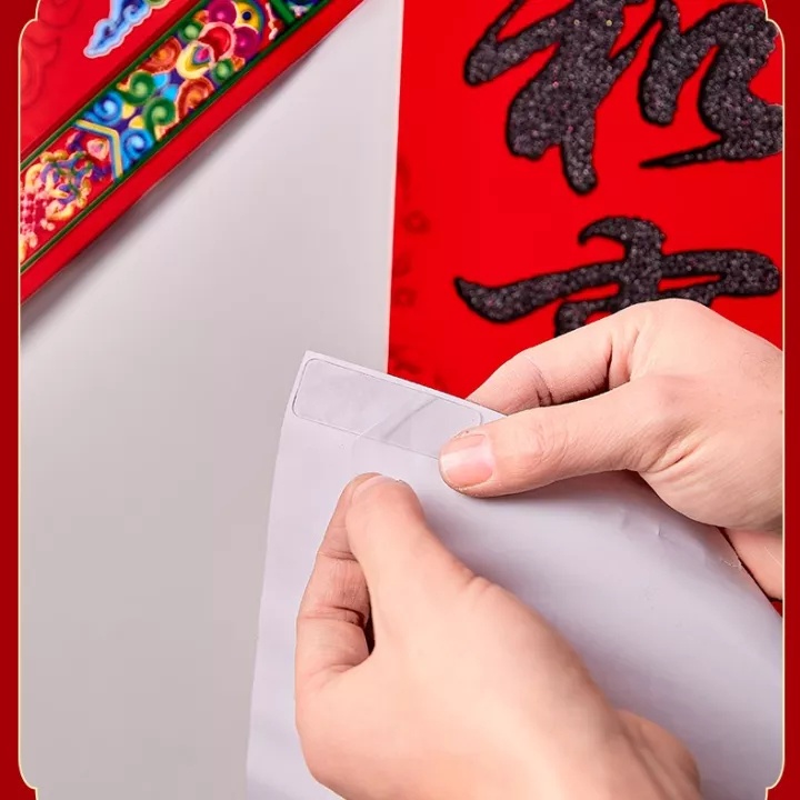 Miếng băng dính 2 mặt dán tường treo, băng keo hai mặt dán treo đồ cố định khung tranh trang trí