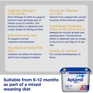 Sữa công thức Aptamil Profutura Anh số 2 (800g)
