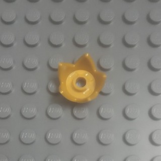 Đồ Chơi Lắp Ráp Minifigure, Headgear Crown Eggshell with 5 Points and Center Stud