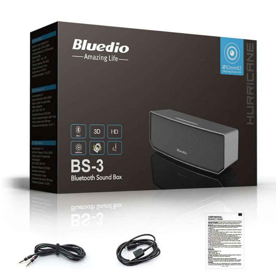 Loa bluetooth Bluedio BS3 chính hãng