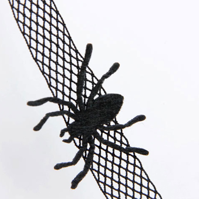 Vòng Cổ Choker Ren Co Giãn Phong Cách Gothic Hóa Trang Halloween Dành Cho Người Lớn