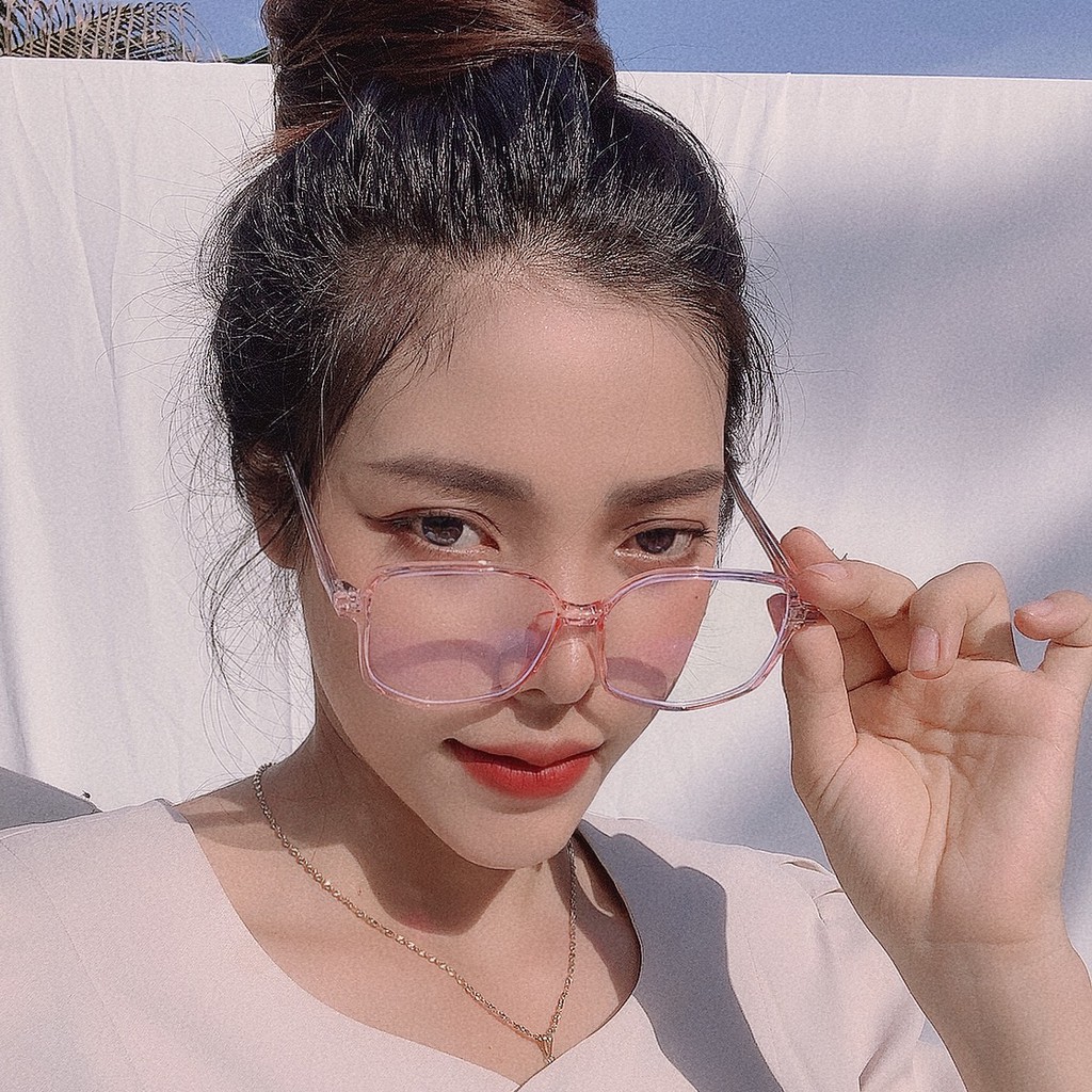 [HOT TREND] Gọng Kính Cận Trơn Trang Trí Đeo Đi Đường Chống Bụi Thay Mắt Cận Chất Liệu Nhựa Dẻo Thời Trang Nữ VK104 | BigBuy360 - bigbuy360.vn