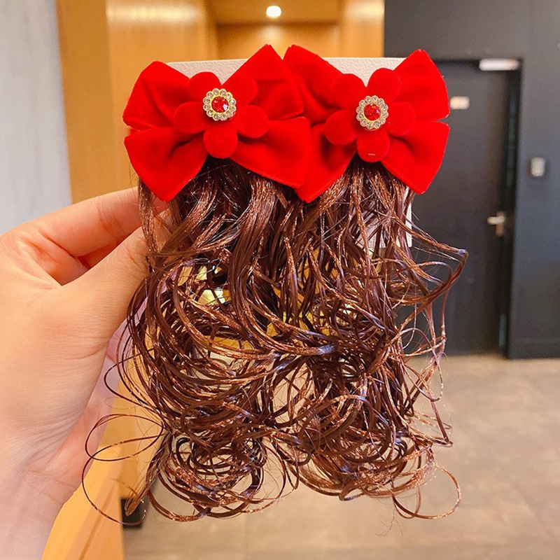 Kẹp Tóc Nơ Dễ Thương Phong Cách Hàn Quốc Thời Trang Cho Bé Gái