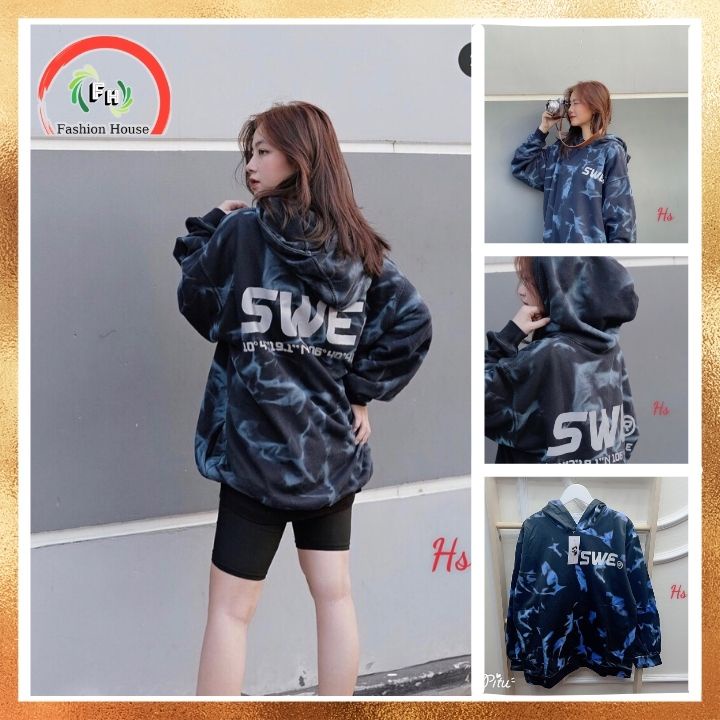 ☘️Áo Hoodie, Áo Sweater Loang Xanh Swe Hot Trend☘️Facshion house