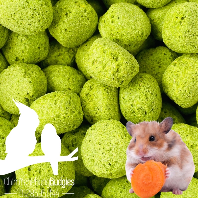 100g bánh mài răng, bánh rau củ  thức ăn dinh dưỡng cho Hamster, Thỏ, Bọ...