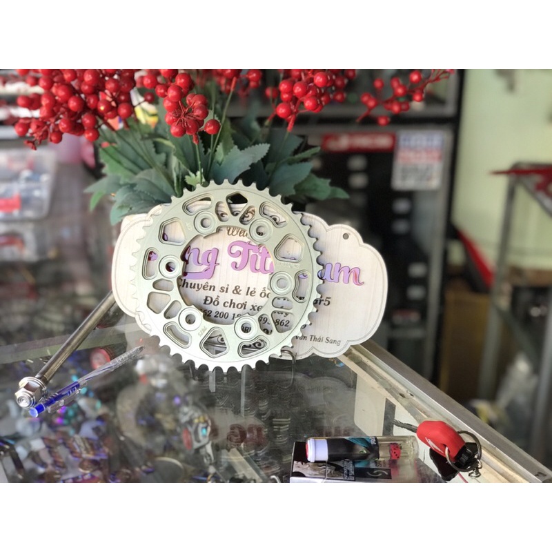 Dĩa nhôm 7075 cho exciter 150 ex155 vva