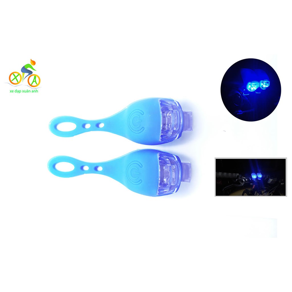 [Siêu Rẻ- Free Ship] Đèn LED cảnh báo an toàn( 2 cái đã có pin)