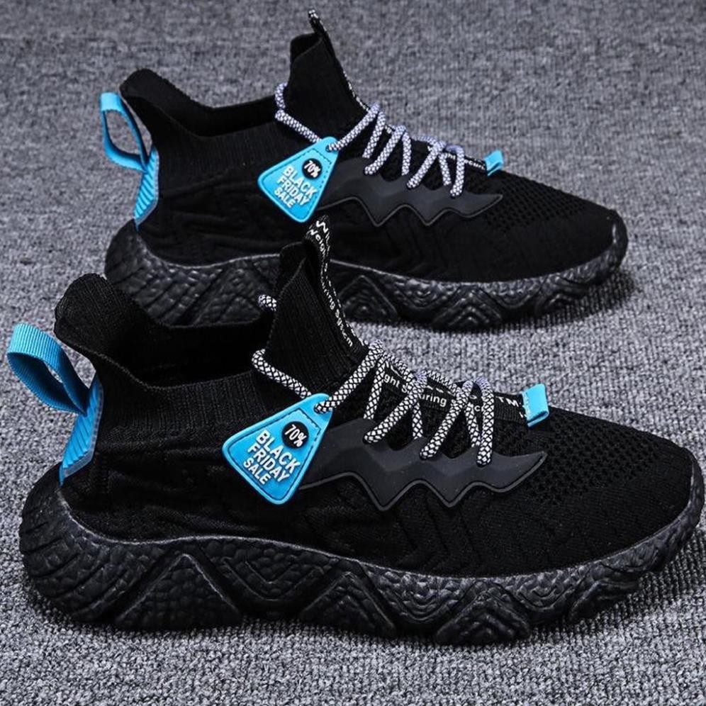 Giày Sneaker, Giày Thể Thao Đế Cao Cổ Chum Cao Cấp Trắng và Đen. [HÀNG CAO CẤP] | BigBuy360 - bigbuy360.vn