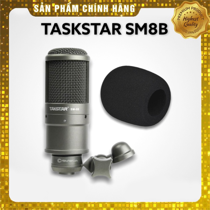 [Mã ELHACE giảm 4% đơn 300K] Mic Thu Âm Livestream Takstar SM8B Hàng Chính Hãng Âm Thanh Cực Hay