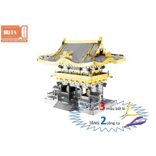 Mô Hình Lắp Ghép kim Loại 3D Cổng Yomeimon - Nhật Bản
