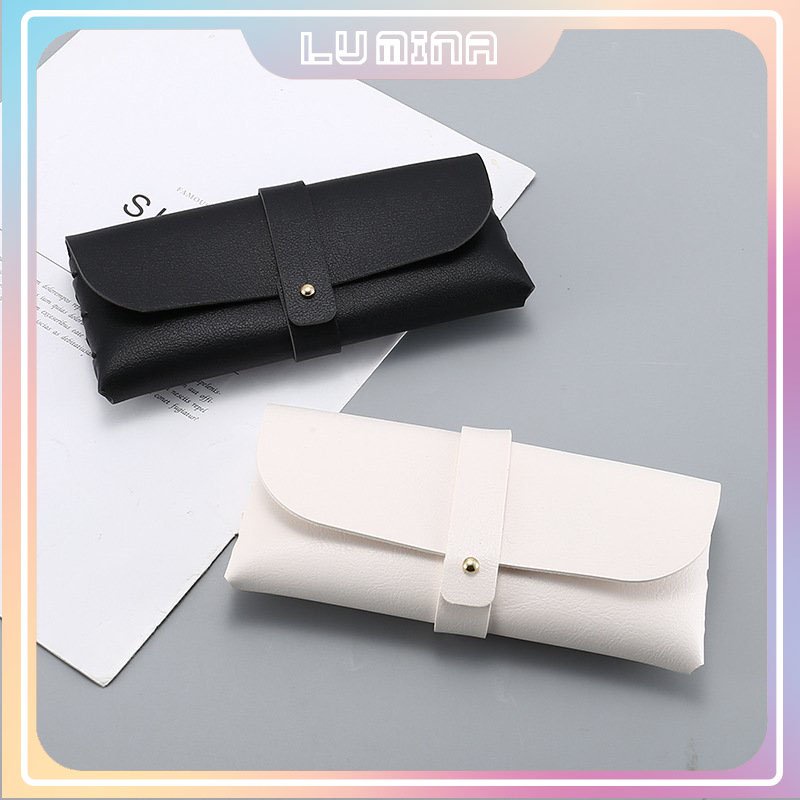 Bao da mềm bảo quản kính, hộp đựng kính chống xước chống bụi bẩn làm mới và tăng độ bền cho kính LUMINA